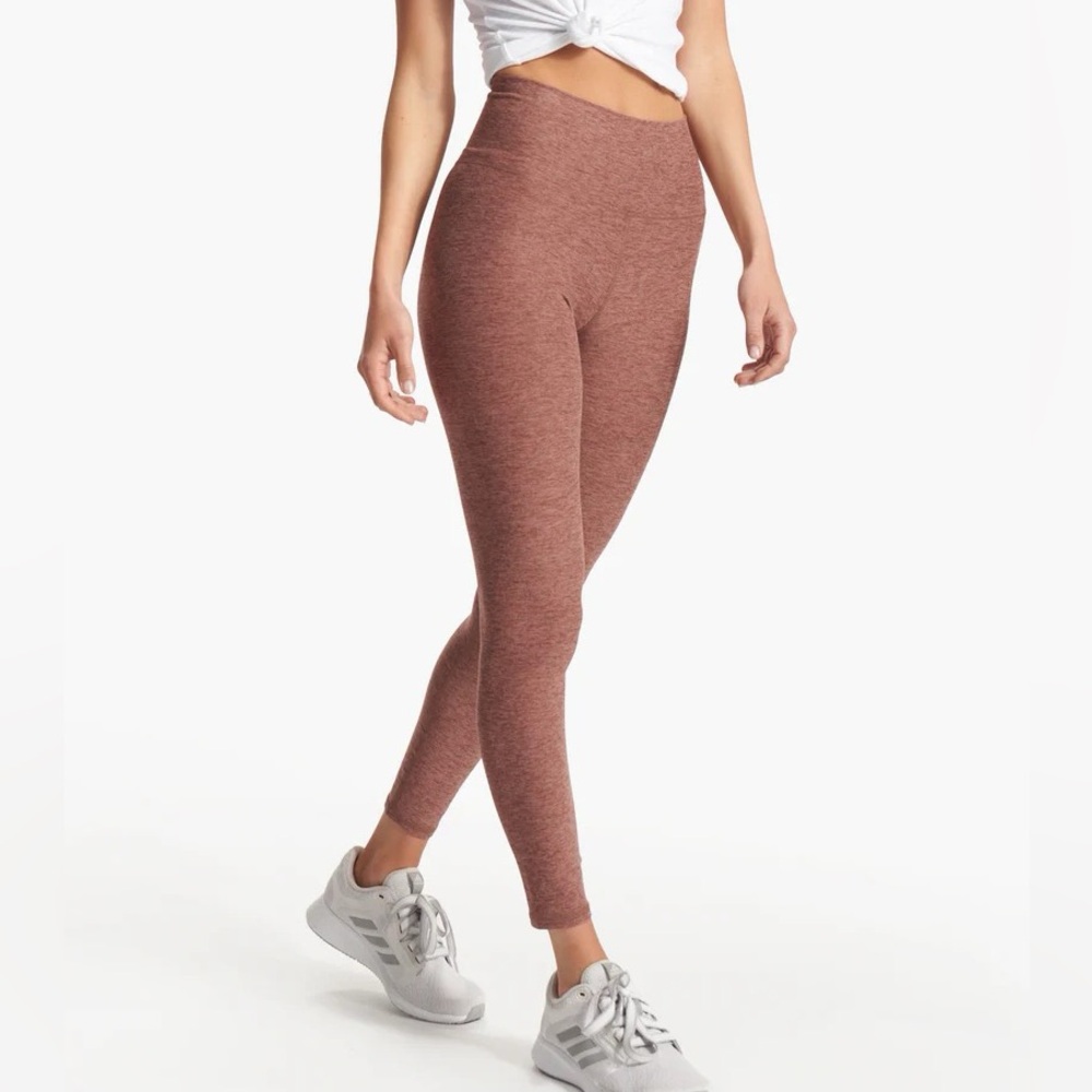 Vuori Clean Elevation Legging ✨ Dreamknit Move ✨ Hazelnut Heather ✨ XS